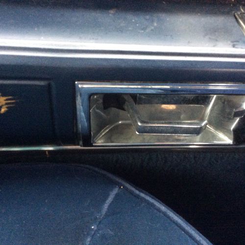 1987 lincoln town car left rear door handle bezel