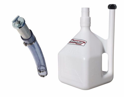 Hunsaker - 5 gallon quikfill dumpcan racing fuel can (w/quick dump hose kit)