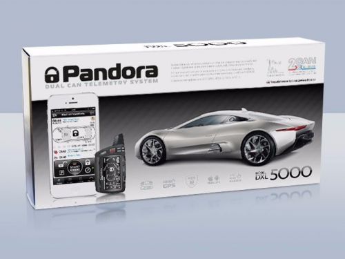 Pandora dxl5000new, 2-way car alarm, canx2, gsm, gps, 2.4 ghz, engine autostart
