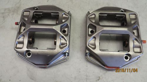Pair used performance friction 4 piston calipers for 355mm rotors