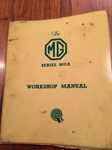 The mg (series &#034;mga&#034;) workshop manual