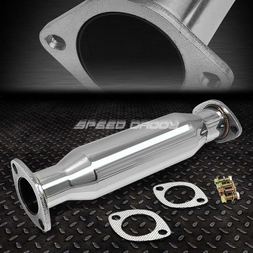 Stainless steel racing cat exhaust pipe/downpipe for 93-01 altima i4 2.4 ka24de