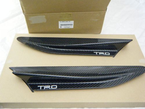 Trd genuine fr fender carbon aero fin jdm toyota gt 86 scion frs ft86 subaru brz