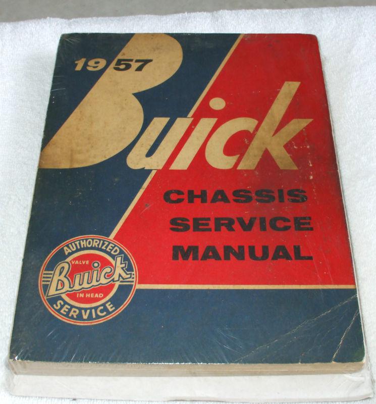 1957 buick chassis service manual - series 40, century, super, roadmaster