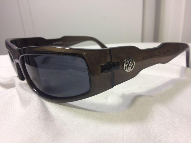 New 420 eyewear black raptor sunglasses eyeglasses polycarb lenses uv protect