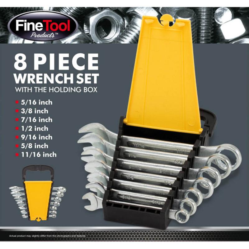 8-piece wrench set