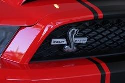 2010-2012 ford mustang shelby gt500 grille cobra emblem plaques wings svt spp 