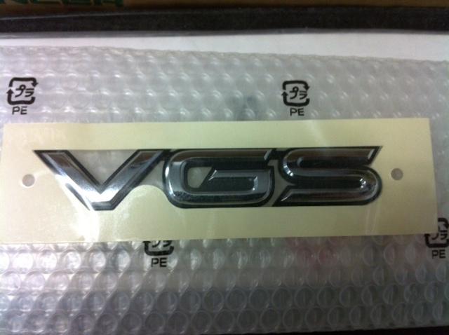   honda japan s2000 rear vgs emblem