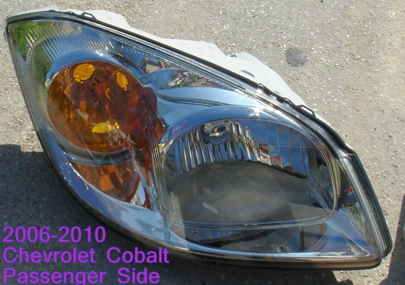 05 06 07 08 09 10 pontiac g5  chevrolet cobalt passenger head light oem