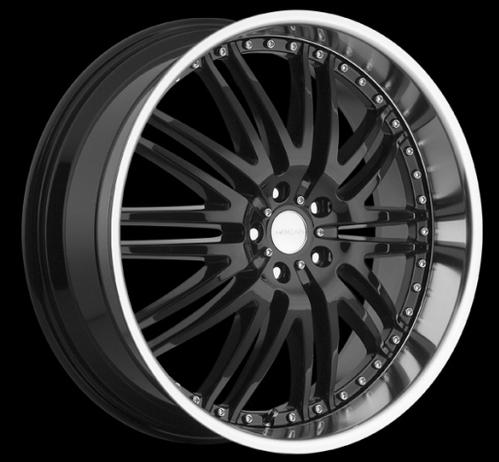 18" menzari m-sport 18" x 8.5" 5x4.75 acura equinox black wheels rims free lugs!