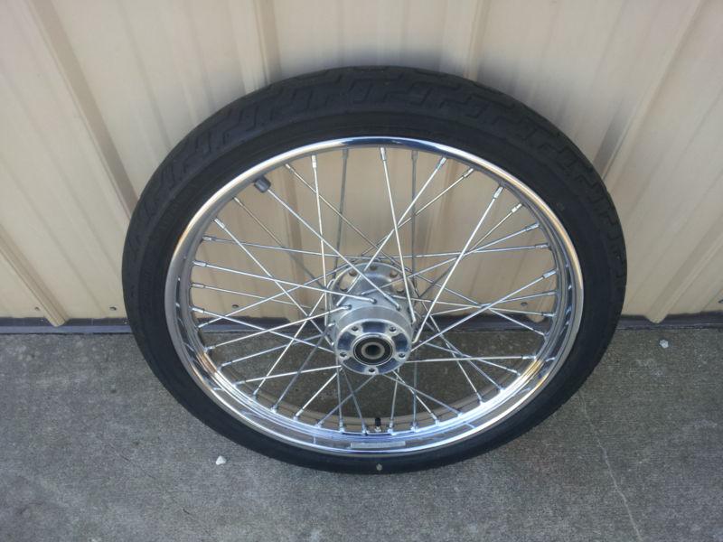 Used harley 21" wheel and tire 2000 and up