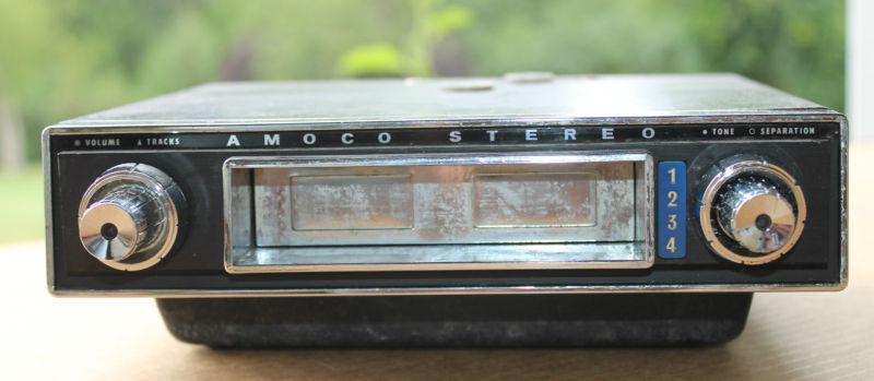 Vintage amoco stereo 4 track player car truck rat rod 