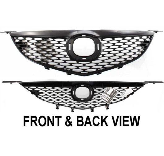2005-2006 mazda 3 front plastic grill grille 2005 2004 sedan 4dr s assembly