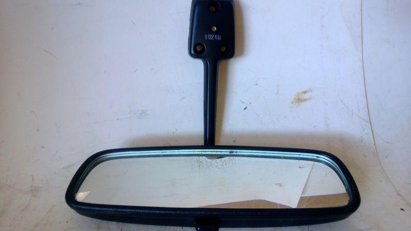 1988-1991 honda civic crx rear view mirror black used oem 88 89 90 91 9u