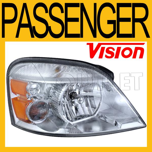 04-07 freestar monterey right head light lamp passener side replacement assembly