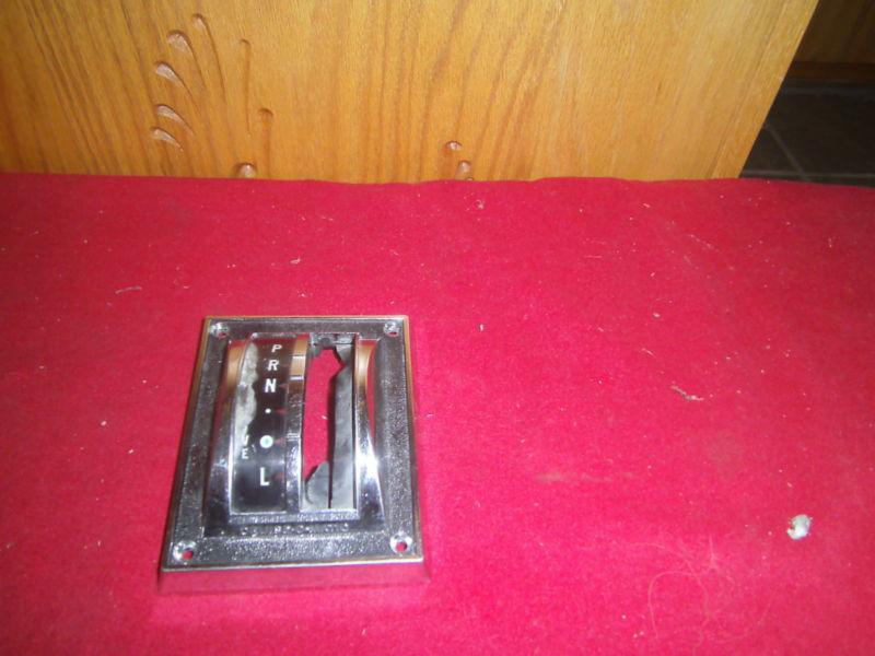 1964-66 ford mustang automatic trans shifter bezel