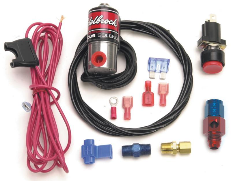 Edelbrock 72176 75 nitrous system; purge valve kit