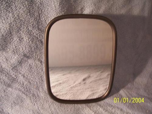 Truck mirror for vintage and antique pickups and heavy trucks
