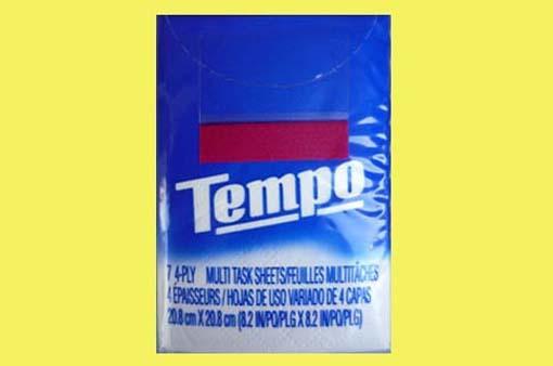 75 packs genuine tempo pocket pockets purse size tissue + free fast shipping