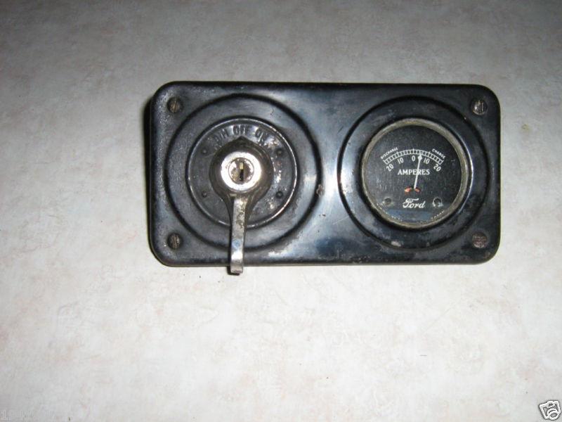Ford model t ignition switch and ameter