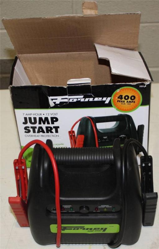 Forney 52730 battery booster pack, 7-amp hour, 12-volt jump start
