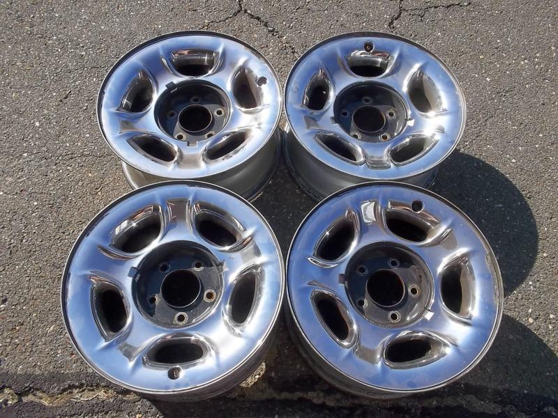 ~set of 4~ 17x17.5 oem ford f-150 pickup expedition chrome wheels 03-08