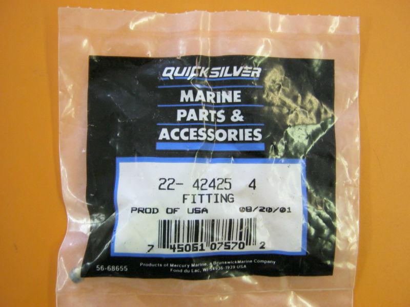 Quicksilver mercury marine  22-42425 4 fitting