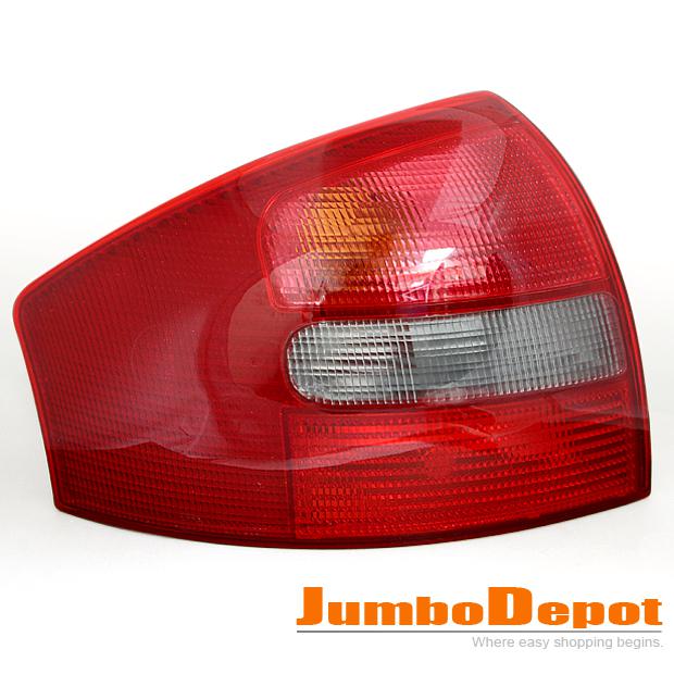Tail light lamp smoked aperture luminous bright for audi a6 c5 left 98 99 01 04