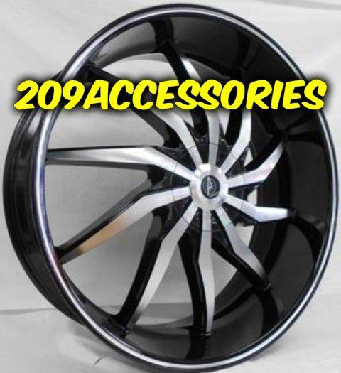 26 inch a5 rims wheels  tires impala ss tahoe dodge ram 1500 suburban roadmaster