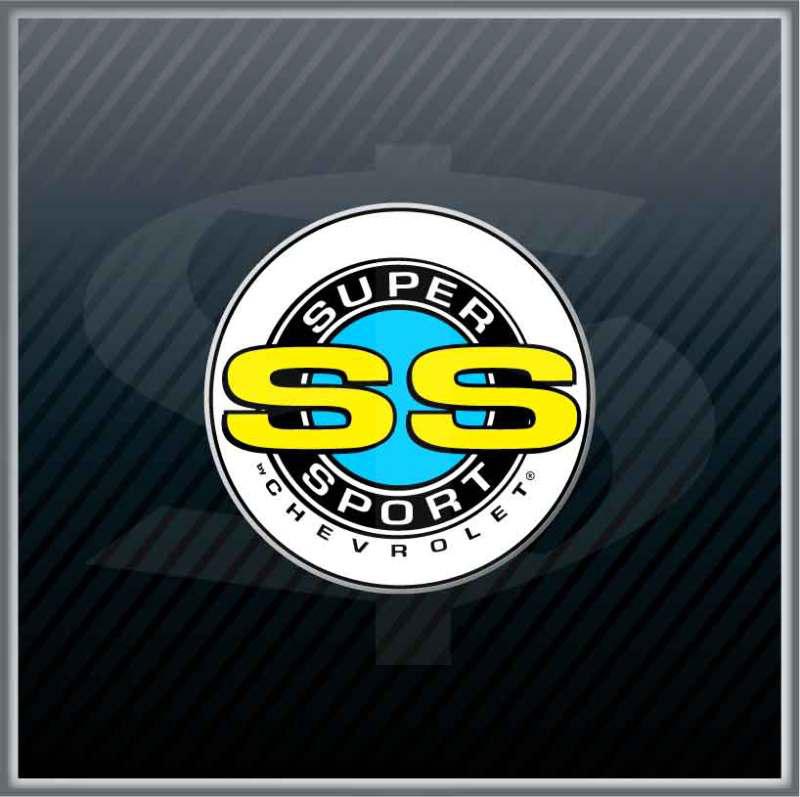 Chevrolet super sport ss racing corvette car trucks sticker 