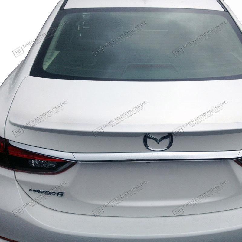 Mazda 6 unpainted spoiler factory style flush type wing trim 2014
