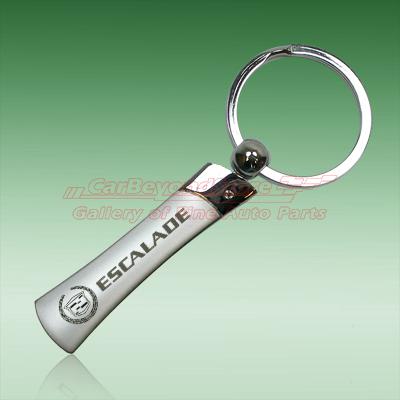 Cadillac escalade blade style key chain, key ring, keychain, el-licensed + gift