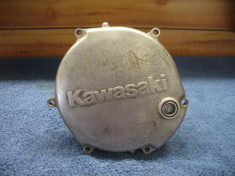  kawasaki kdx 250 200 1990-91   engine clutch cover   #07890