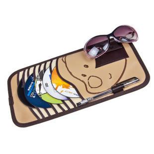 Happy little bear cd visor clip/clip/glasses/paper card holder/car accessories 