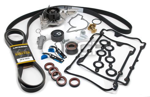 Audi timing belt kit comprehensive - oem parts audis4tbkit-oem 2.7 twin turbo 