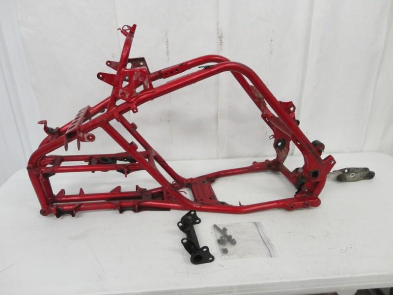 2004 yamaha yfm660r raptor complete main frame chassis assembly 3138