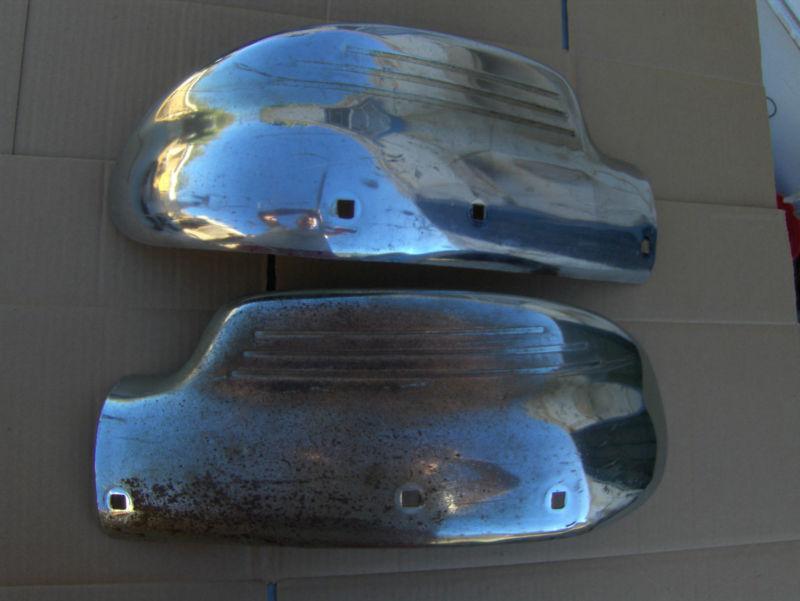 46 47 48 49 chevy gmc chrome bumper ends truck pickup front rat rod olds buick