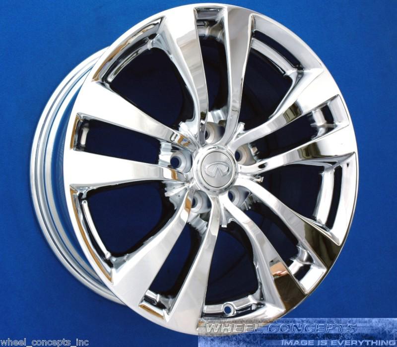 Infiniti m35 m45 18 inch chrome wheels exchange m 35 45