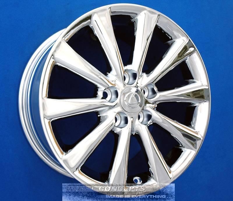 Lexus is250 17 inch chrome wheels is sc gs 250 300 350 430 17" rims