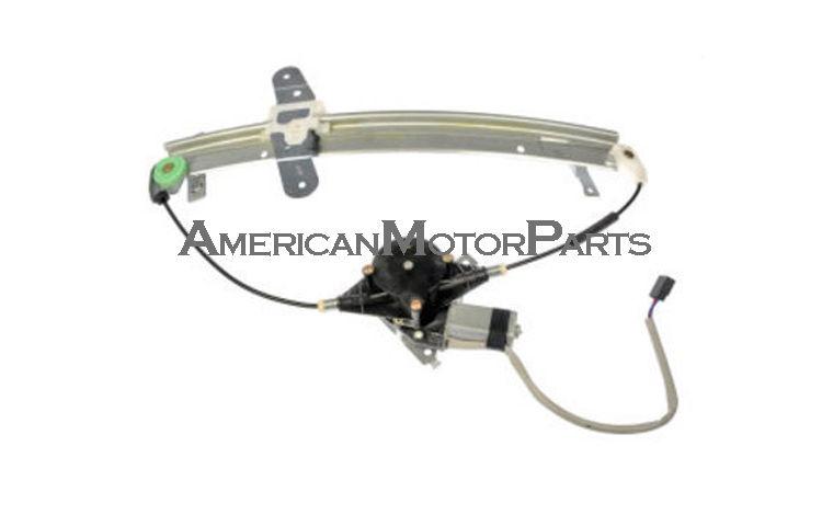 Power front window regulator with motor warranty - pair