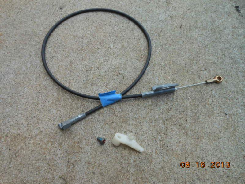 1996 suzuki sidekick sport ignition & transmission interlock cable.   