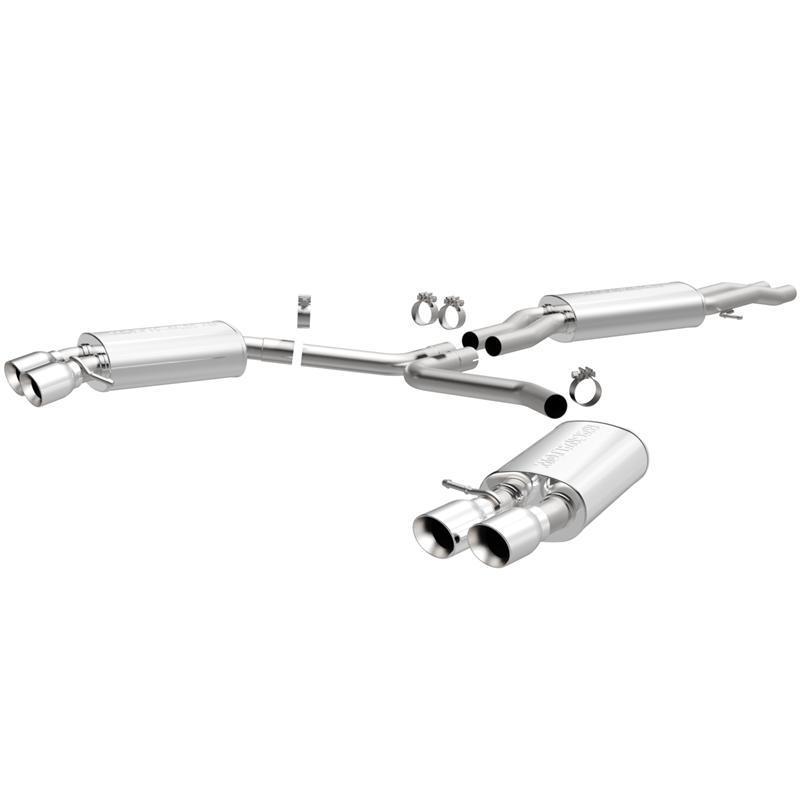 2010-2012 audi s4 3.0l stainless cat-back system magnaflow performance exhaust