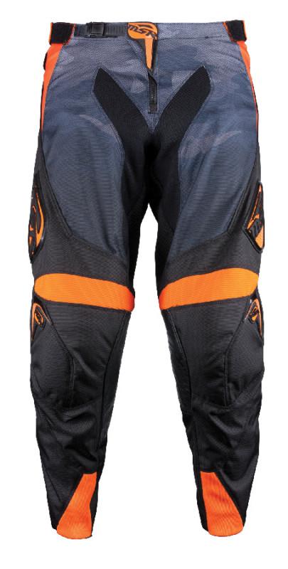 Msr renegade black orange 40 dirt bike pants motocross mx atv race gear