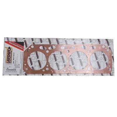 Flatout gaskets head gasket rubber coated multi-layer steel 4.050" bore chevy