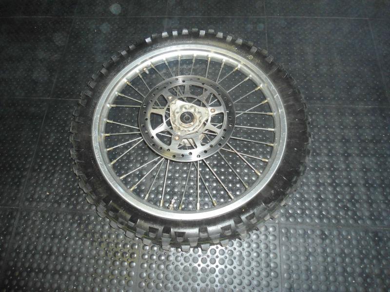 02 03 04 05 06 07 08 09 yamaha yz 85 yz85 front wheel front rim clean 17 inch