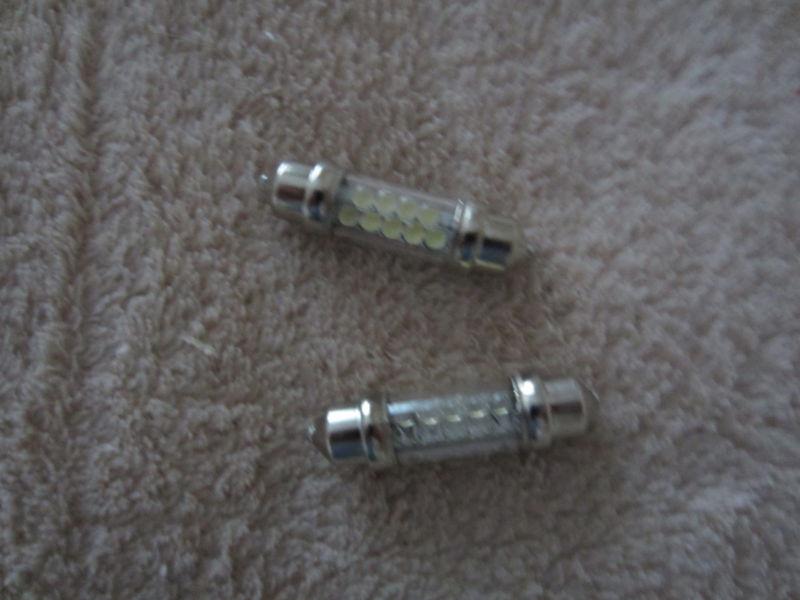 2001 bmw 540i led tag lamp bulbs (pair) should fit all 5 series e39 1987-1993