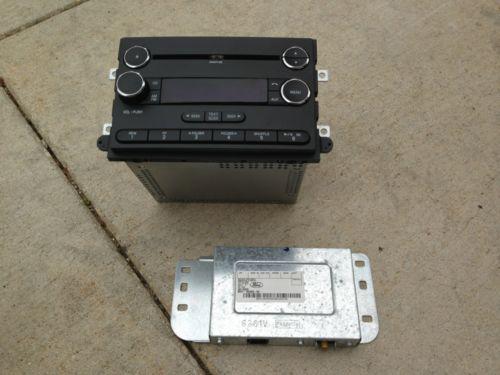 Ford superduty oem cd player radio mp3 phone aux chrome knobs am fm 2011 2012 