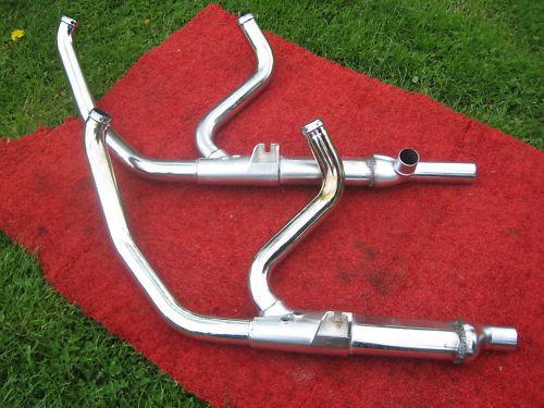  harley davidson catalyst free touring header pipes 2010 - 2014..  