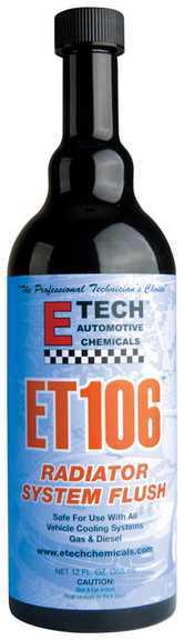 Etech chemical eti et106 - cooling system additive - flush, etech automotive ...