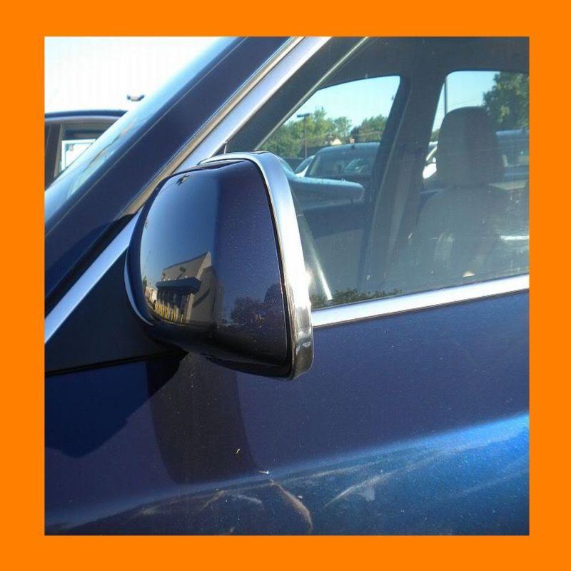 Chevy chrome side mirror trim molding 2pc w/5yr wrnty+free interior pc  3